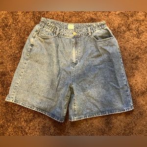Shiny By Nature Denim Shorts